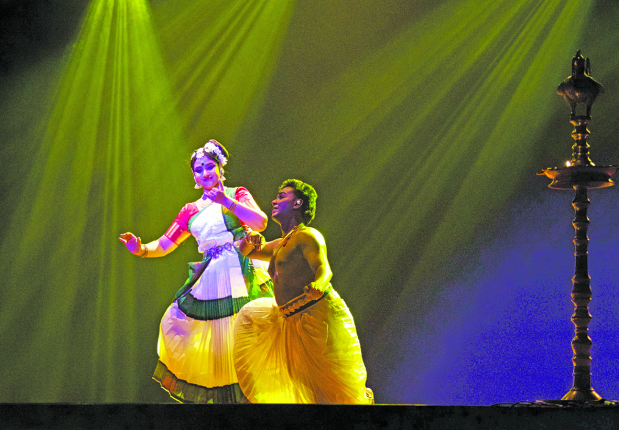 <p>Indian classical dancer Methil Devika dazzled the audience with a graceful performance last night during the fourth edition of the Bahrain Keraleeya Samajam Indo-Bahrain Dance and Music Festival being held the group’s premises in Segaiya.</p><p> She showcased her Mohiniyattam group production titled Uchchila, along with her team. The style is inspired by Muchilot Bhagavathi, a goddess believed to have originated from the sweat Lord Shiva shed at the time of his stupendous dance on the Mount Kailasa.</p><p><br></p>